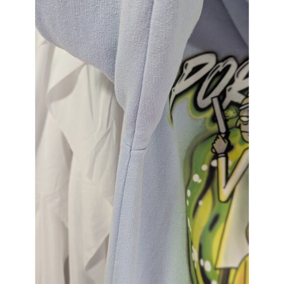 Rick and Morty Portal Boyz 4 Life Blue Hoodie by H&M/Cartoon Network Size XS - Picture 7 of 11